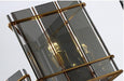 LED European Luxury Design Chandelier with Black Glass - DWHOME