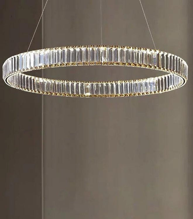 LED North European Style Glass Crystal Pendant Light - DWHOME