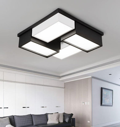 LED Acrylic Geometry Ceiling Light - DWHOME