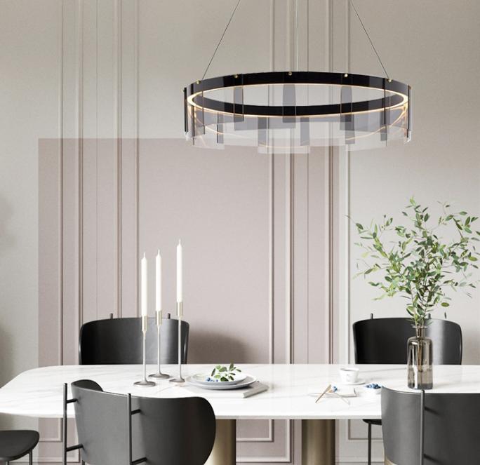 LED Modern-O Round Pendant Light - DWHOME