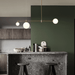 LED Glass Sphere Modern Simple Decorative Pendant Light - DWHOME