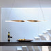 LED DUAL Spiral Office Pendant Light - DWHOME