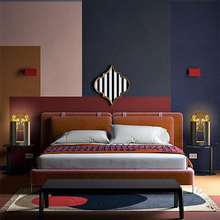 LED Glass Sphere Modern Decorative Table Lamp-DWHOME