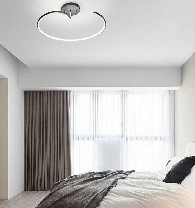 LED Modern Rope with Circle Ceiling Light Series 2 - DWHOME