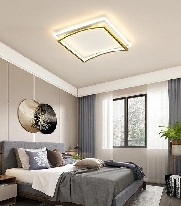 LED Minimalism Square Rectangle Ceiling Light - DWHOME