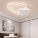 LED Double Heart Ceiling Light - DWHOME