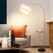 LED European Feather Lampshade Modern Floor Lamp - DWHOME