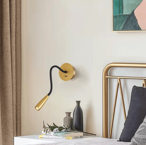 LED Adjustable Simple Bedside Reading Light - DWHOME