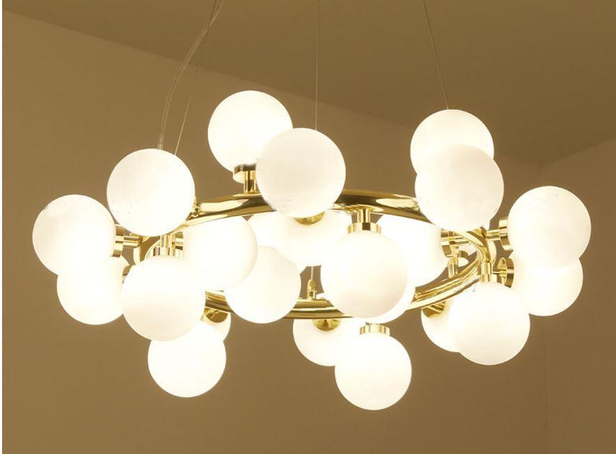 LED Chandelier Molecular Modern Magic Beans DNA for Living Room Dining Room - DWHOME
