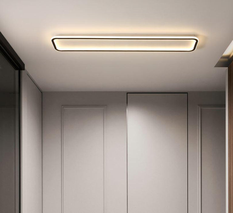LED Simple Modern Ceiling Light Black+White 2 - DWHOME