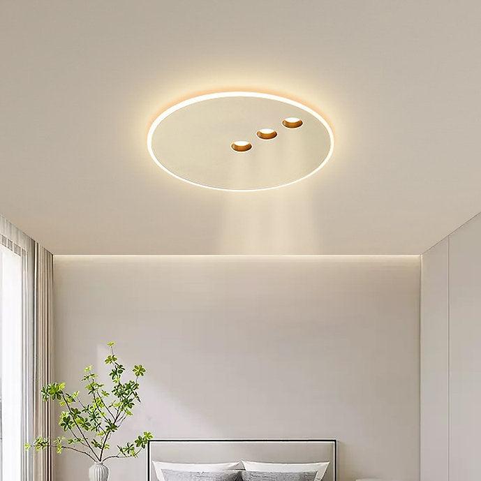 LED Minimalism Style Modern Ceiling Light with Spotlights - DWHOME