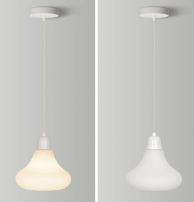 LED Multi-Design Milky White Pendant Light - DWHOME