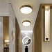 LED Full Brass Vintage Style Ceiling Light-DWHOME