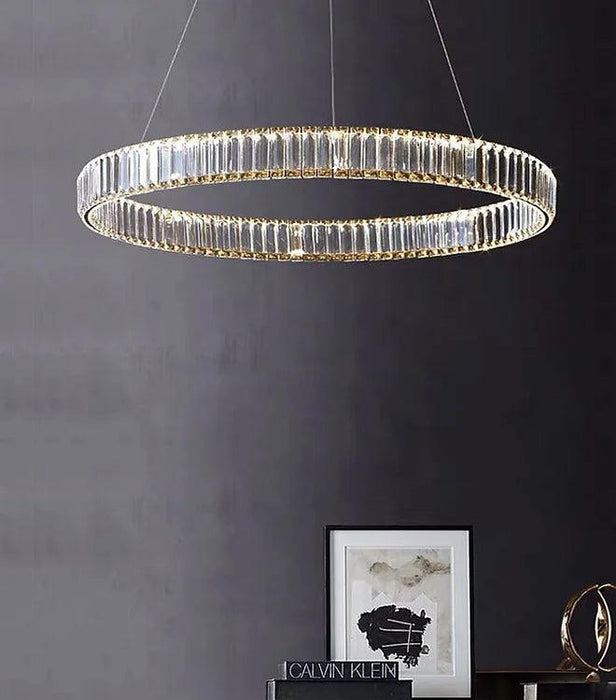 LED North European Style Glass Crystal Pendant Light - DWHOME