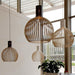 LED Wood Bird Cage Pendant Light - DWHOME