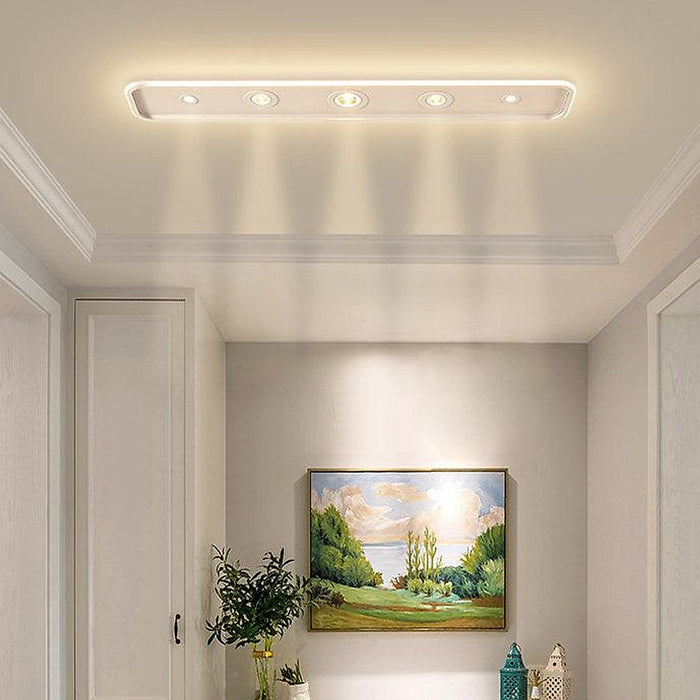 LED Linear Shape Simple Modern Ceiling Light-DWHOME