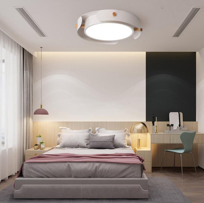 LED Circle & Belt Modern Ceiling Light - DWHOME