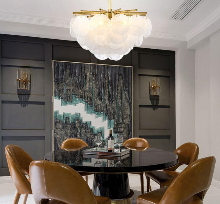 LED Round Leaves Modern Pendant Light - DWHOME