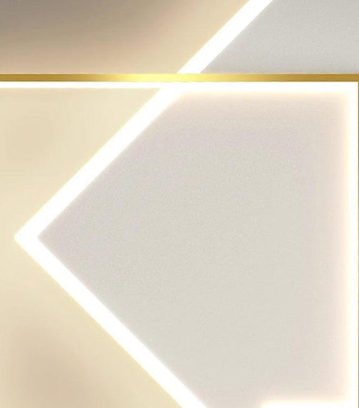 LED Geometry Square Ceiling Light - DWHOME