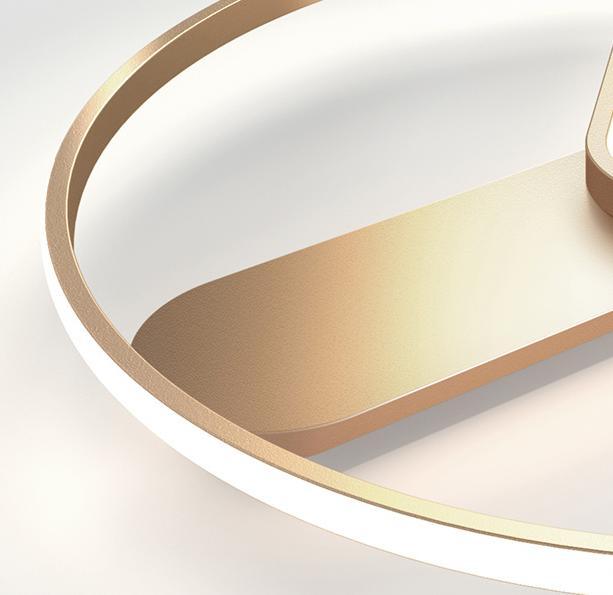 LED Modern Clock Ceiling Light - DWHOME