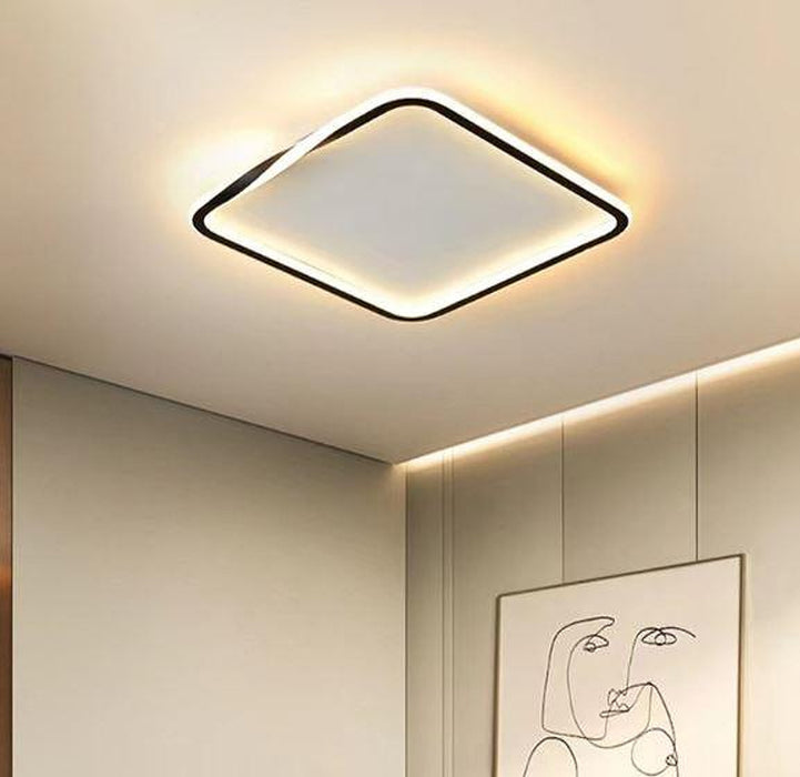 LED Spiral Minimalism Ceiling Light-DWHOME