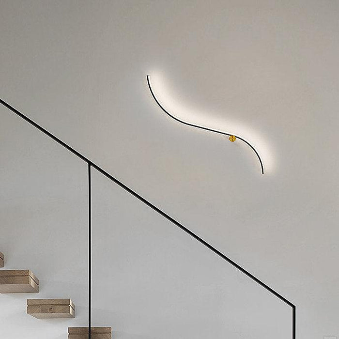 LED Simple WAVE Design Decorative Wall Light-DWHOME