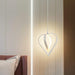 LED Heart Shape Design Pendant Light - DWHOME