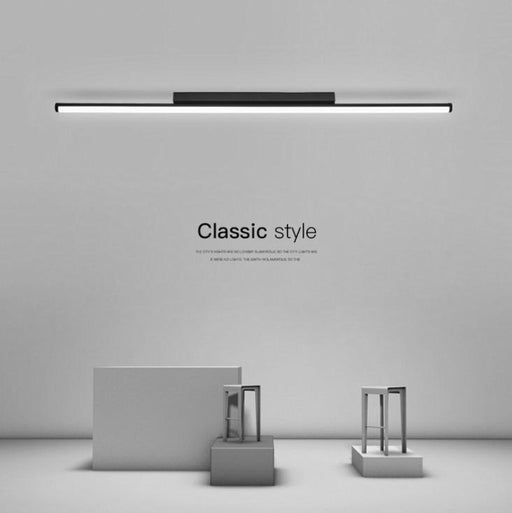 LED Simple Modern Linear Ceiling Light - DWHOME