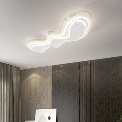 LED Post-modern Wave Design Simple Ceiling Light - DWHOME