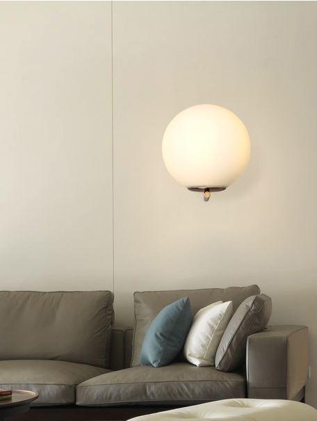 LED LOFT Style Metal Glass Wall Light - DWHOME