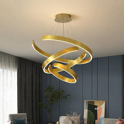 LED Multi-layer Modern Decorative Round Pendant Light-DWHOME