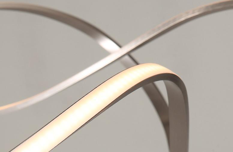 LED Spiral Ring Ceiling Pendant Light - DWHOME