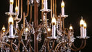 LED Crystal Metal Retro Chandalier - DWHOME
