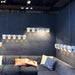LED Modern Creative Mask Design Linear Pendant Light - DWHOME