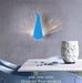 LED Peacock Metal Wall Light - DWHOME