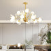 LED Brass Simple Luxury Style Modern Chandelier Pendant Light - DWHOME