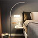 LED Curve Standing Lamp with Tea Table - DWHOME