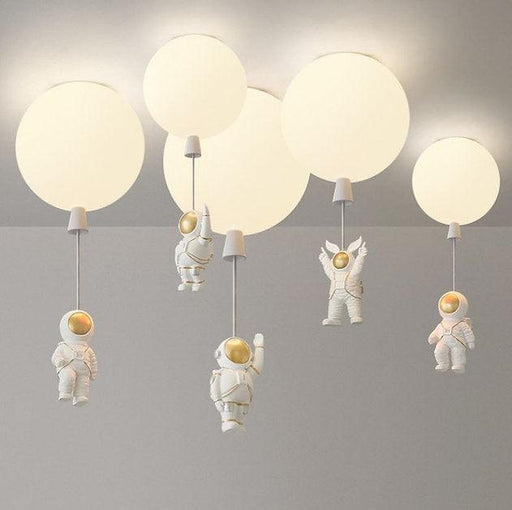 LED Cartoon Astronaut Ceiling Light - DWHOME