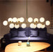 Molecular LED Chandelier Modern Magic Beans DNA for Living Room Dining Room - DWHOME