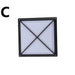 LED Simple Outside Waterproof Wall Light-DWHOME