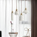 LED Simple Ceramic Pendant Light - DWHOME