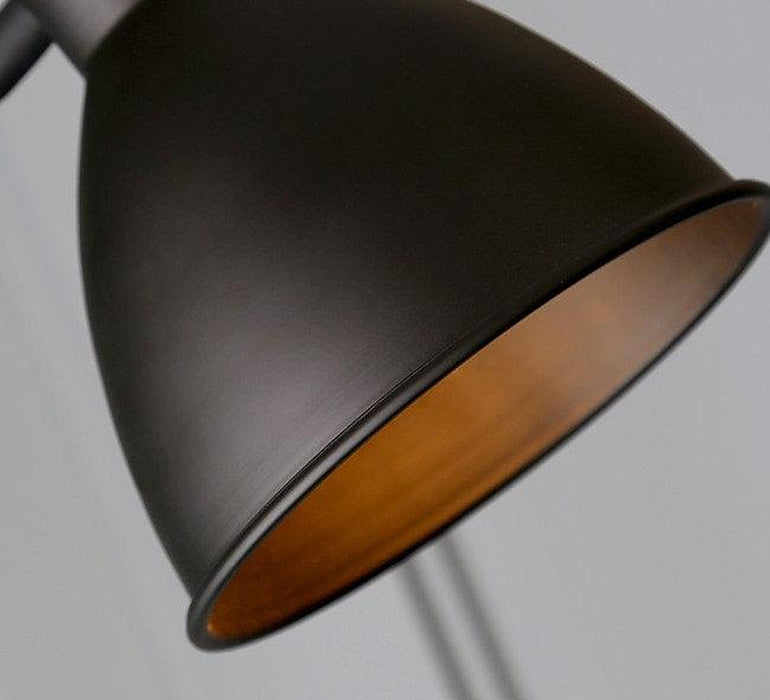 LED Simple Black White Floor Lamp-DWHOME