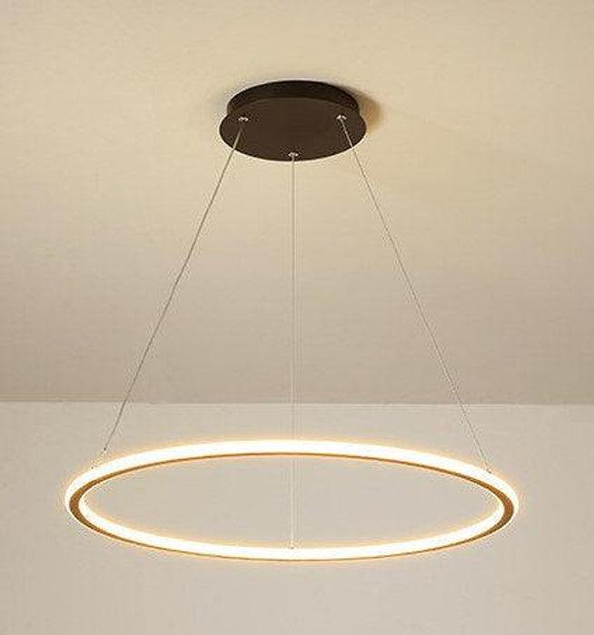LED Minimalism Circle Pendant Light-DWHOME