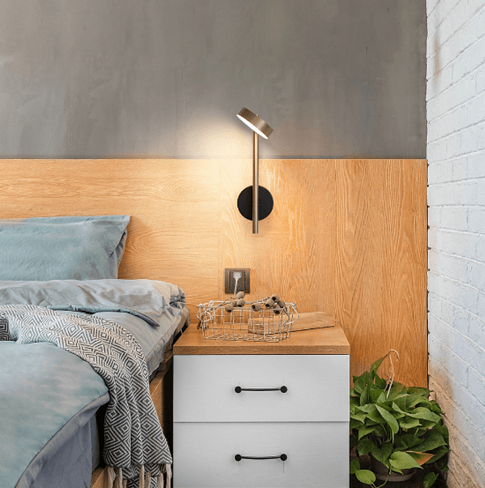 LED Simple Adjustable Modern Bedside Decorative Wall Light-DWHOME