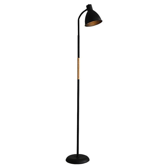 LED Simple Black White Floor Lamp - DWHOME