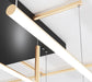 LED Tube Design Meta Chandelier - DWHOME