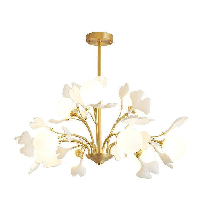 LED Brass Simple Luxury Style Modern Chandelier Pendant Light-DWHOME