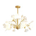 LED Brass Simple Luxury Style Modern Chandelier Pendant Light - DWHOME