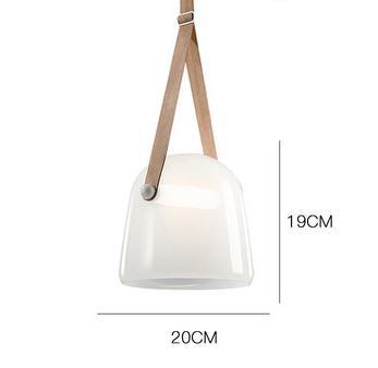 LED Modern Belt Creative Pendant Light - DWHOME
