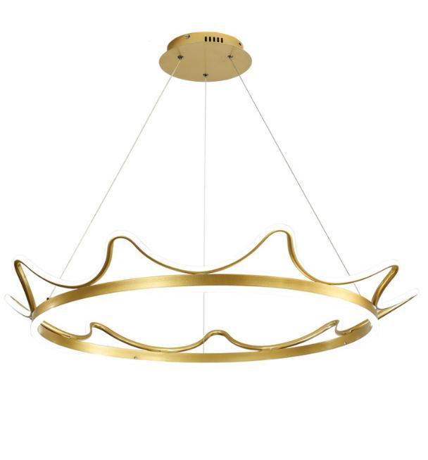 LED Modern Crown Design Pendant Light - DWHOME